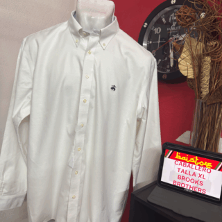 Camisa Brooks Brothers Manga Larga Slim