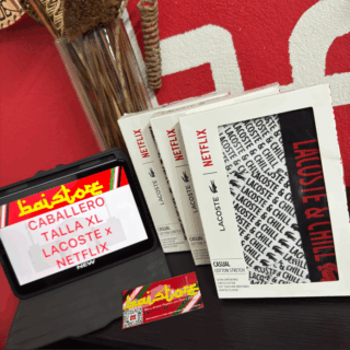 Set Boxer Lacoste x Netflix