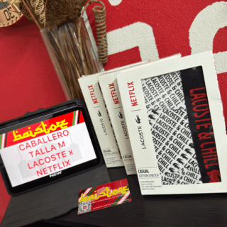 Set Boxer Lacoste x Netflix