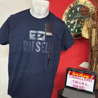 Playera Diesel Azul Oscuro