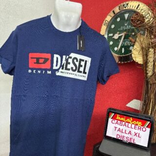 Playera Diesel Azul