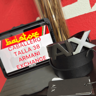 Cinturon Armani Exchange Piel Doble Vista