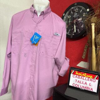 Camisa Columbia PFG Manga Larga
