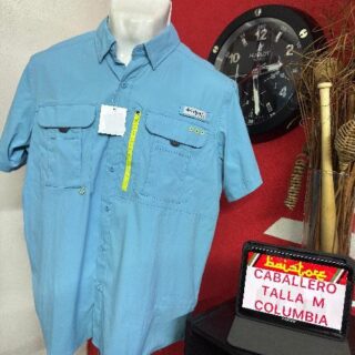 Camisa Columbia PFG Manga Corta