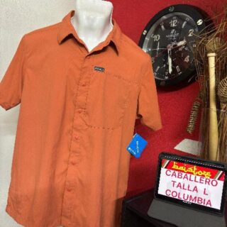 Camisa Columbia Manga Corta