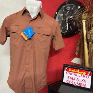 Camisa Columbia Manga Corta