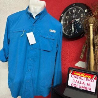 Camisa Columbia PFG Manga Larga