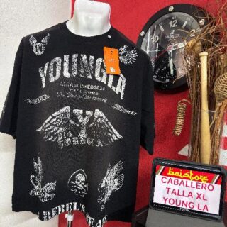 Playera Young LA Oversize