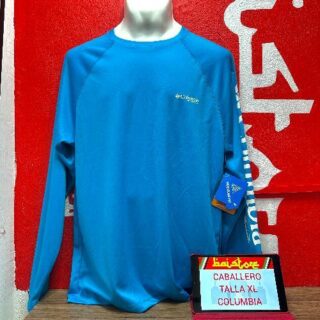 Playera Columbia Manga Larga