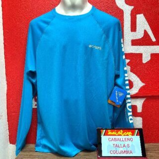 Playera Columbia Manga Larga