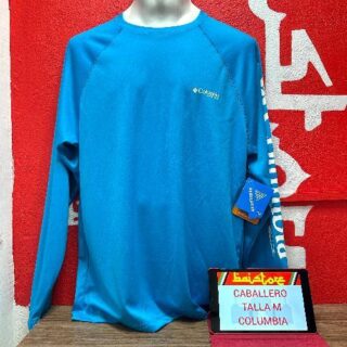 Playera Columbia Manga Larga