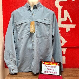 Camisa Eddie Bauer Manga Larga