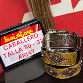 Cinturon Ariat de Piel