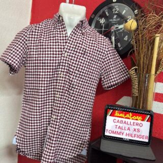 Camisa Manga Corta Tommy Hilfiger