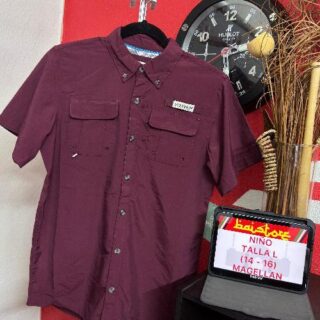 Camisa Magellan Manga Corta Niño