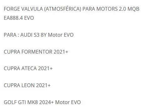 Valvula de Alivio Forge FMDV32AR FRG Edicion Roja Volkswagen, Cupra, Audi - Imagen 2
