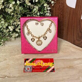 Set Collar + Aretes Guess