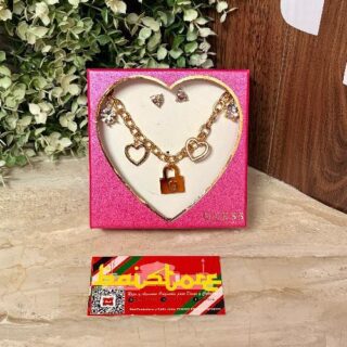 Set Collar + Aretes Guess