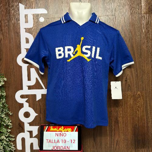 Playera Niño Jordan Brasil