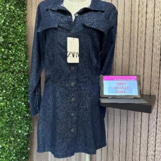 Vestido Corto Zara
