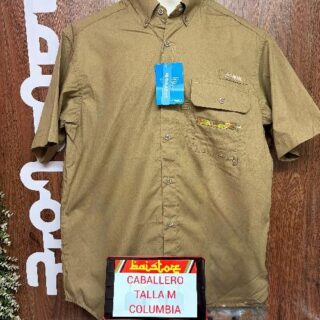 camisa manga corta columbia