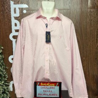Camisa Polo Ralph Lauren Custom Fit Talla 17
