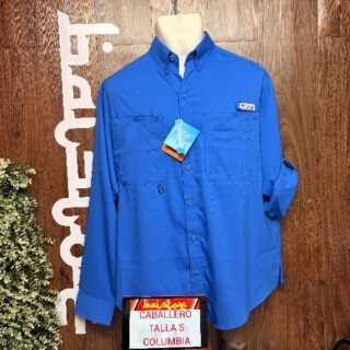 Camisa Columbia PFG Manga Larga