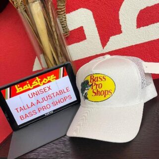 Gorra Bass Pro Shops Ajustable Blanca